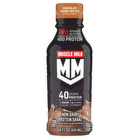 Muscle Milk Protein Shake, Non-Dairy, Chocolate Peanut Butter, 14 Fluid ounce