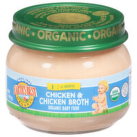 Earth's Best Organic Baby Food, Chicken & Chicken Broth, 1 (4+ Months), 2.5 Ounce