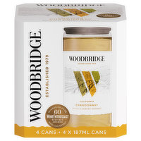 Woodbridge Chardonnay, California, 4 Each