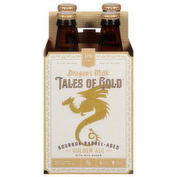 Dragon's Milk Tales of Gold Beer, Bourbon Barrel-Aged Golden Ale, 4 Each