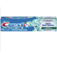 Crest  Anti-Bacterial Toothpaste Smooth Peppermint , 7 Ounce