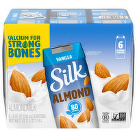 Silk Almondmilk, Vanilla, 6 Each