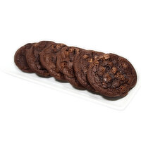 Cub Bakery Gourmet Double Chocolate Chunk Cookies, 6 Each