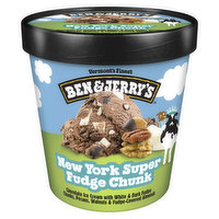 Ben & Jerry's New York Super Fudge Chunk® Chocolate Ice Cream Pint, 16 Ounce