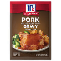 McCormick Pork Gravy Seasoning Mix, 0.87 Ounce