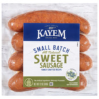 Kayem Sausage, Sweet, 12 Ounce