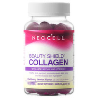 Neocell Beauty Shield Collagen, Blackberry Lemon Flavor, Gummies, 60 Each