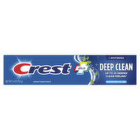 Crest Whitening Whitening Plus Deep Clean Toothpaste, Effervescent Mint, 5.4 oz, 5.4 Ounce