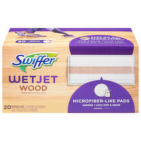 Swiffer Mopping Pads, Wood, 20 Each