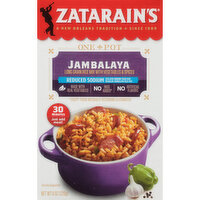 Zatarain's One Pot Reduced Sodium Jambalaya, 8 Ounce