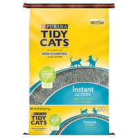 Tidy Cats Clay Litter, Non-Clumping, Instant Action, 20 Pound