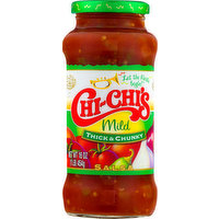 Chi-Chi's Salsa, Thick & Chunky, Mild, 16 Ounce