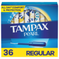 Tampax Pearl Tampax Pearl Tampons, Regular 36 Ct, 36 Each