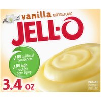Jell-O Vanilla Instant Pudding & Pie Filling Mix, 3.4 Ounce