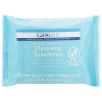 Equaline Cleansing Towelettes, Makeup Removing, 25 Each