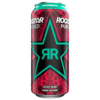 Rockstar Punched Energy Drink, Watermelon, 16 Fluid ounce