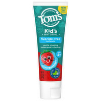 Tom's of Maine Toothpaste, Fluoride-Free, Silly Strawberry, Kids, 5.1 Ounce