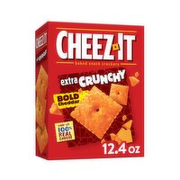 Cheez-It Baked Snack Crackers, Bold Cheddar, Extra Crunchy, 12.4 Ounce