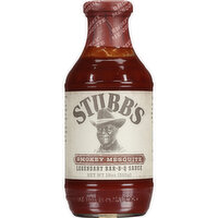 Stubb's Smokey Mesquite Barbecue Sauce, 18 Ounce