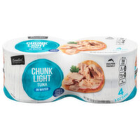 Essential Everyday Tuna in Water, Chunk Light, 4 Each