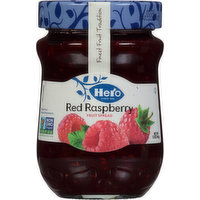 Hero Fruit Spread, Red Raspberry, 12 Ounce
