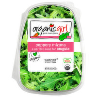 Organicgirl Mizuna, Peppery, 5 Ounce