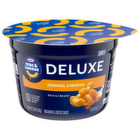 Kraft Deluxe Macaroni & Cheese Sauce, Original Cheddar, Rich & Creamy, 2.39 Ounce