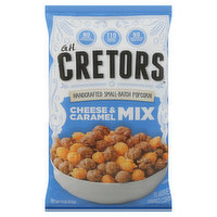 Cretors Popcorn, Cheese & Caramel Mix, 7.5 Ounce