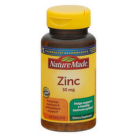 Nature Made Zinc, 30 mg, Tablets, 100 Each