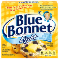 Blue Bonnet Vegetable Oil Spread, Light, 16 Ounce