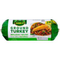 JENNIE-O TURKEY STORE Jennie-O® Fresh All-Natural 90% Lean 10% Fat Ground Turkey 48 oz. Chub, 48 Ounce