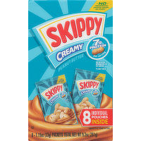 Skippy Peanut Butter, Creamy, 8 Each