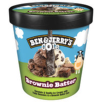 Ben & Jerry's Ice Cream, Brownie Batter Core, 1 Pint