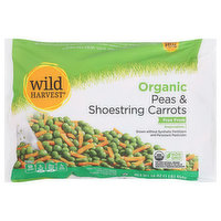 Wild Harvest Peas & Shoestring Carrots, 16 Ounce