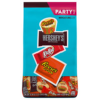Hershey's Candy Assortment, Miniature Size, Party Pack, 33.38 Ounce
