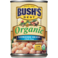 Bush's Best Organic Garbanzo Beans, 15 Ounce