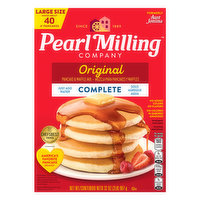 Pearl Milling Company Pancake & Waffle Mix, Original, Complete, Large Size, 32 Ounce