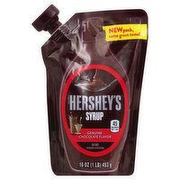 Hershey's Syrup, Genuine Chocolate Flavor, 16 Ounce