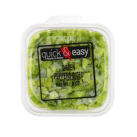 Quick and Easy Green Peppers Diced, 6 Ounce