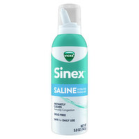 Vicks Saline Vicks Sinex Saline Ultra Fine Nasal Mist, Drug Free, 5 Oz, 5 Ounce