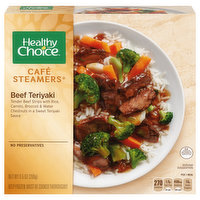 Healthy Choice Cafe Steamers Beef Teriyaki, 9.5 Ounce