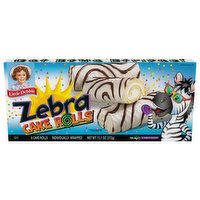 Little Debbie Cake Rolls, Zebra, 6 Each