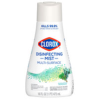 Clorox Disinfecting Mist, Eucalyptus Peppermint, Multi-Surface, 16 Fluid ounce