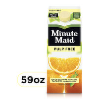 Minute Maid Minute Maid Orange Juice 100 Pulp Free  Orange Juice Pulp Free, Fruit Juice Drink, 1 Each