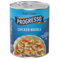 Progresso Soup, Chicken Noodle, Traditional, 19 Ounce