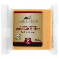 Black Creek Cheddar Cheese, Extra Sharp, 7 Ounce