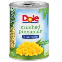 Dole Crushed Pineapple in Heavy Syrup, 20 Ounce