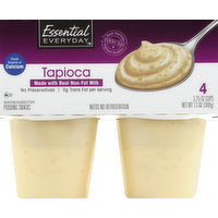 Essential Everyday Pudding Snacks, Tapioca, 4 Each