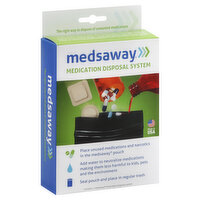 Medsaway Medication Disposal System, 1 Each