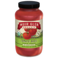 Muir Glen Pasta Sauce, Organic, Tomato Basil, 23.5 Ounce